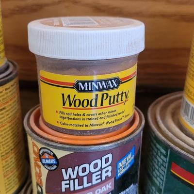 Wood Finishes, Putty & Fillers