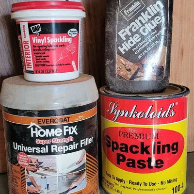 Spackling, Filler, & Glue Hide