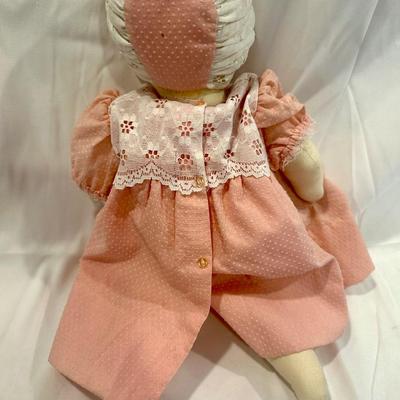 Vintage Rag Doll with Movable Arms and Legs
