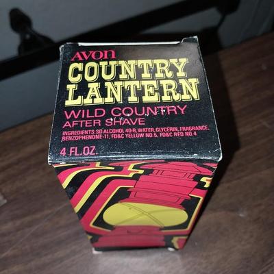 VINTAGE WESTERN BOOT AFTER SHAVE-COUNTRY LANTERN AND AFTER SHAVE ON TAP