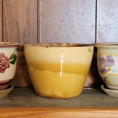 (3) Flower Pots