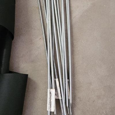 Weed Barrier Fabric and Stakes