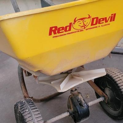 Red Devil Seed Spreader