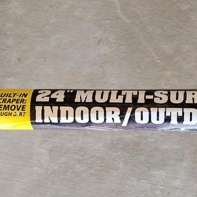 24" Multipurpose Indoor/Outdoor Push Broom