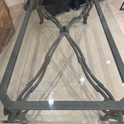 Lot 267 Glass coffee Table