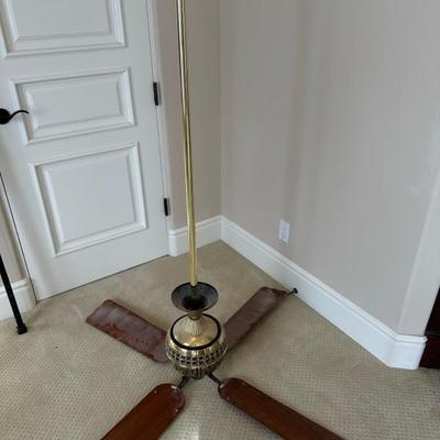 Lot 215 Hunter ceiling fan with extension pole