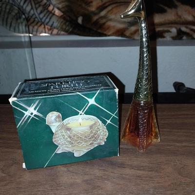 VINTAGE GIRAFFE-SPARKLING TURTLE CANDLE-FAITHFUL LADDIE AND DR HOOT
