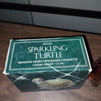 VINTAGE GIRAFFE-SPARKLING TURTLE CANDLE-FAITHFUL LADDIE AND DR HOOT