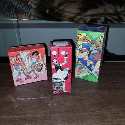 VINTAGE ROLLING ROLLER SKATE "ZANY" COLOGNE-GORILLA BUBBLE BATH-BARBER SHOP BRUSH