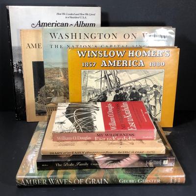 LOT 8D: Vintage USA Books - Photographic, Early History & More