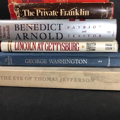 LOT 15D: Vintage Abraham Lincoln Books & Books Covering Other Notable American Figures