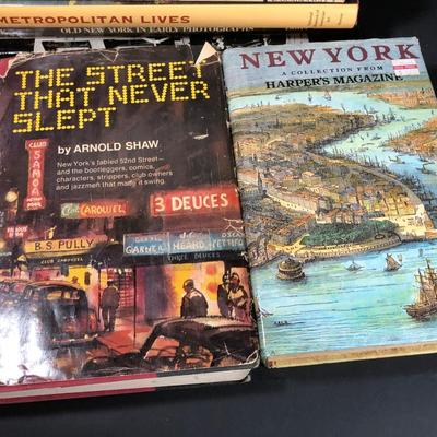 LOT 17D: Vintage New York Books