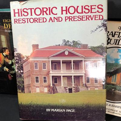 LOT 18D: Vintage Material & Home History Books
