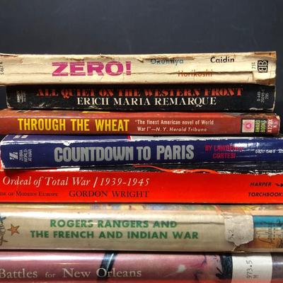 LOT 24D: Vintage War Books