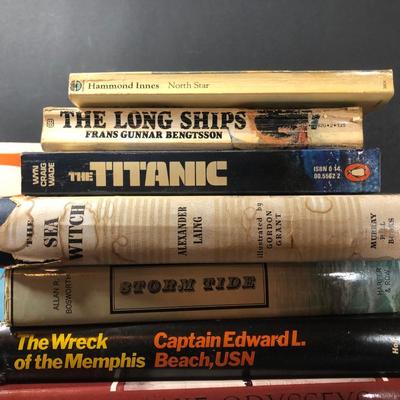 LOT 25D: Vintage Nautical Books