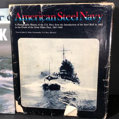 LOT 27D: Vintage Naval & Sea Army Books