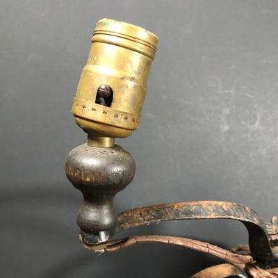 LOT 34D: Vintage/Antique Coffee Mill Lamp