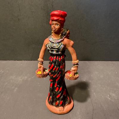 LOT 70L: Collection Of African Dolls & Figurines