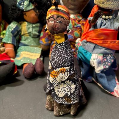 LOT 70L: Collection Of African Dolls & Figurines