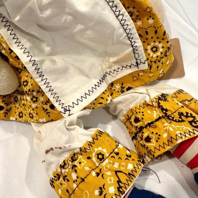Vintage Handmade Raggedy Ann Rag Doll