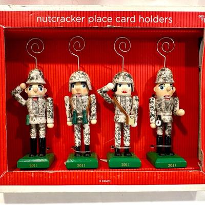 201.1 Military Nutcracker Placeholders