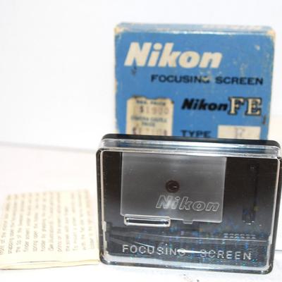 Vintage NIKON FOCUSING SCREEN FE TYPE