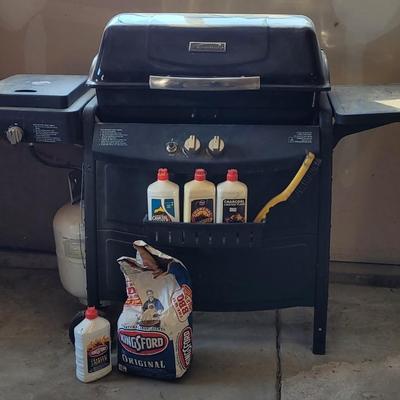 Kenmore Gas or Charcoal Grill with Charcoal & Lighter Fluid