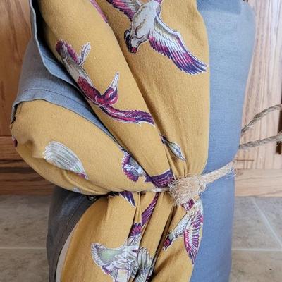 Vintage Sleeping Bag, Flashlight, and Lantern