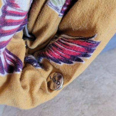 Vintage Sleeping Bag, Flashlight, and Lantern
