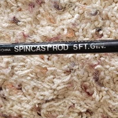 5ft. Shakespeare Spincaster 200 Combo LXI Reel
