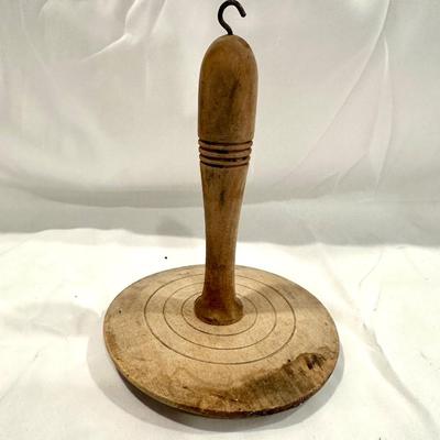 Rare Antique Wood Darning Mushroom