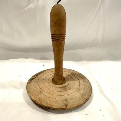 Rare Antique Wood Darning Mushroom