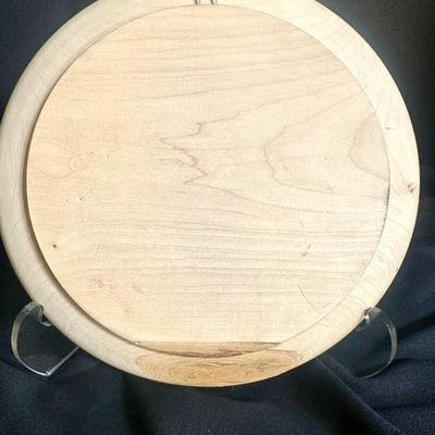 Very Special Wood Plate Celebrating USO Volunteer