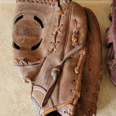 (2) Baseball Gloves