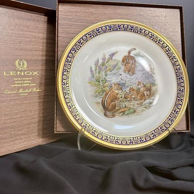 1976 â€œEastern Chipmunksâ€ Lenox Limited Edition from the Boehm Woodland Wildlife Collection