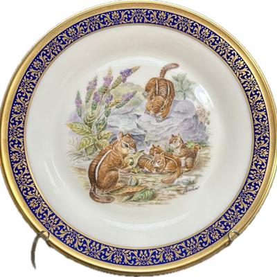 1976 â€œEastern Chipmunksâ€ Lenox Limited Edition from the Boehm Woodland Wildlife Collection