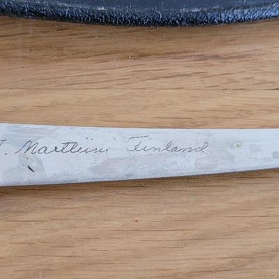 Vintage J Marttiini, Finland Fillet Knife with Sheath
