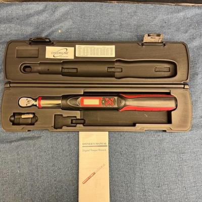 lot 1158 check line digital torque wrench