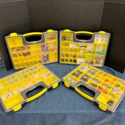 lot 1159 miscellaneous hardware with stanley containers