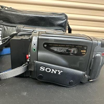 Lot 1191 Sony Camcorder