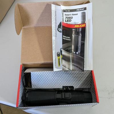 Like New Pelican Rechargeable 7060 LED Flashlight