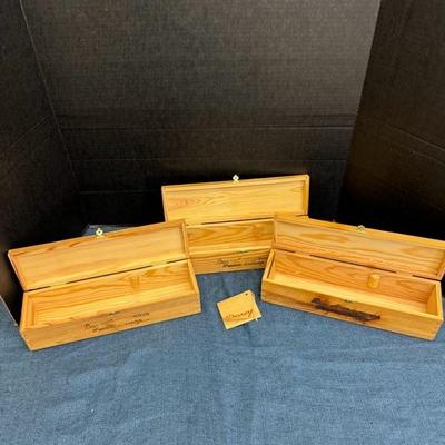 lot 1216 darroze wood containers