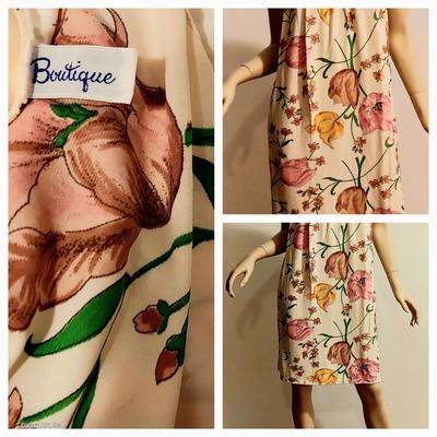 2 For 1 dresses 1960s Trillium & Boutique House/GoGo Pucci like printed Beauties