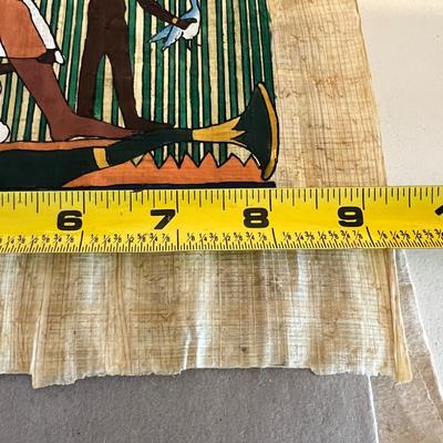 2 Vintage Egyptian Classic Papyrus Paintings