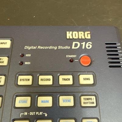 Lot 1197 Korg D16 digital recorder