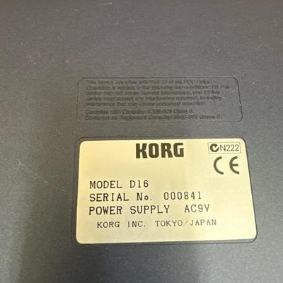 Lot 1197 Korg D16 digital recorder