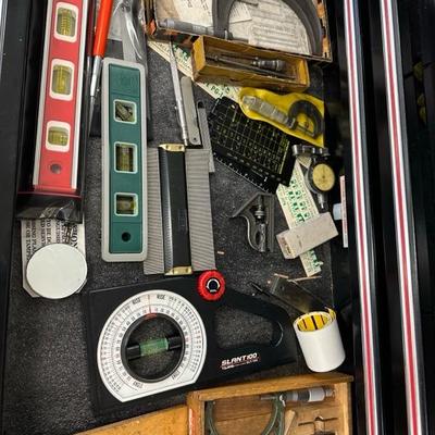 Lot 1241 miscellaneous tools, including micrometers