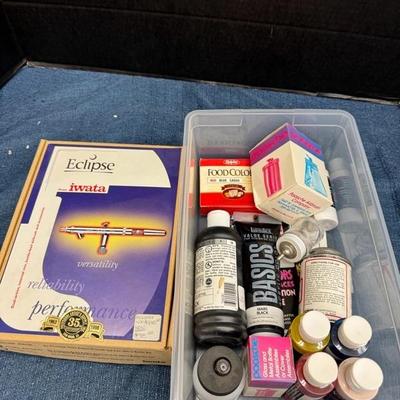 lot 1272 air brush paint set