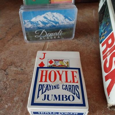 BOARD GAMES AND DECKS OF CARDS