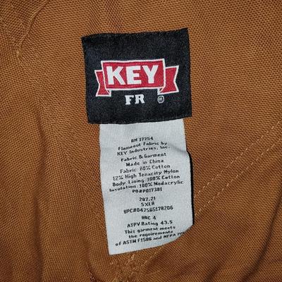 MENS XL KEY BIB INSULATED OVERALL